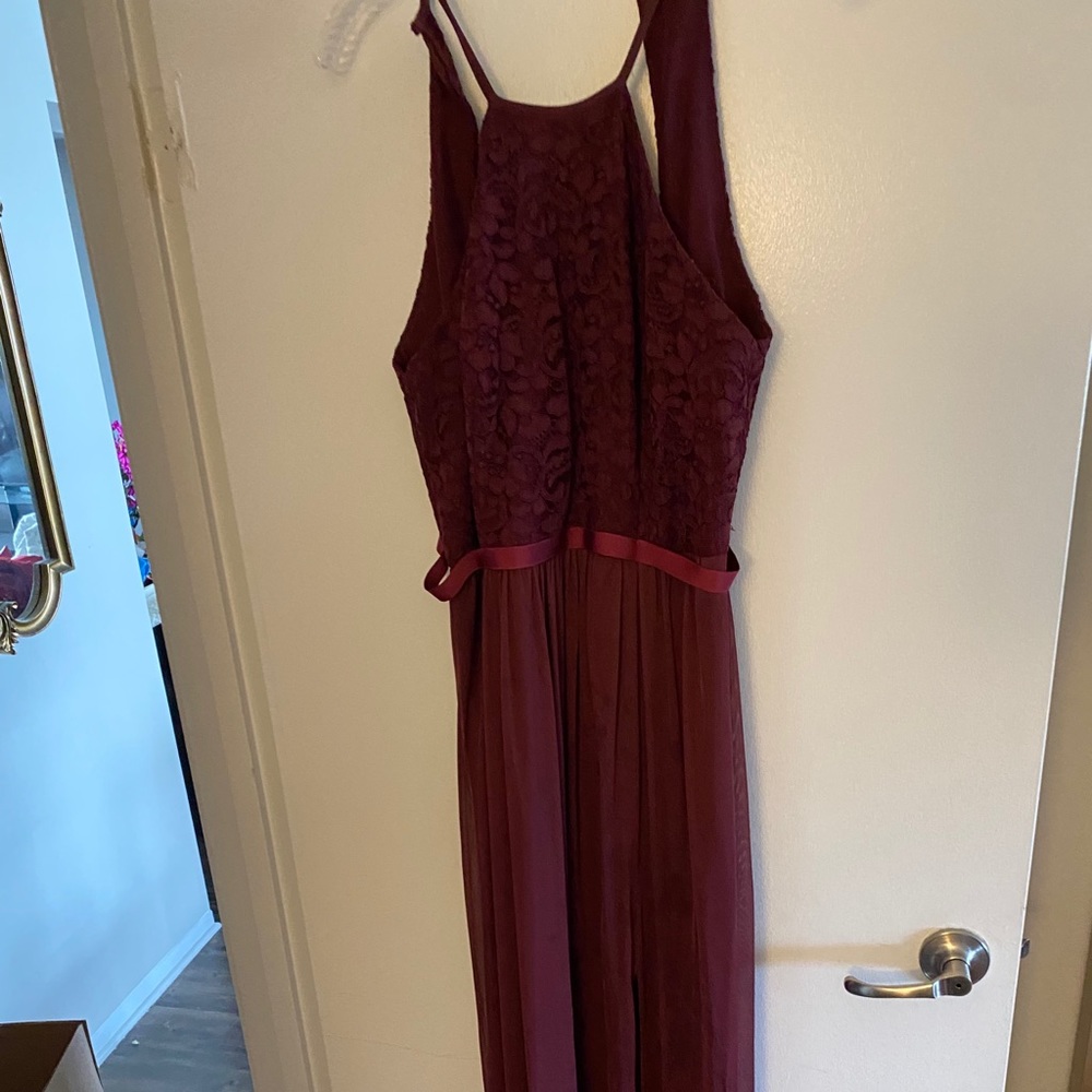 Halter long dress
